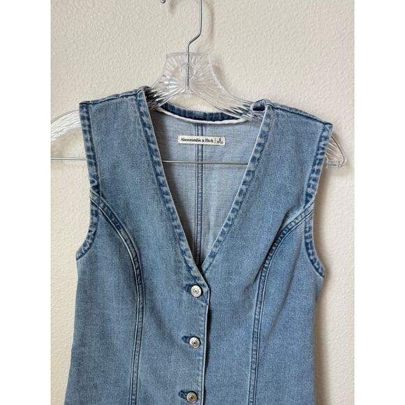 Abercrombie & Fitch Mara Vest Mini Dress Size Small - Picture 6 of 7